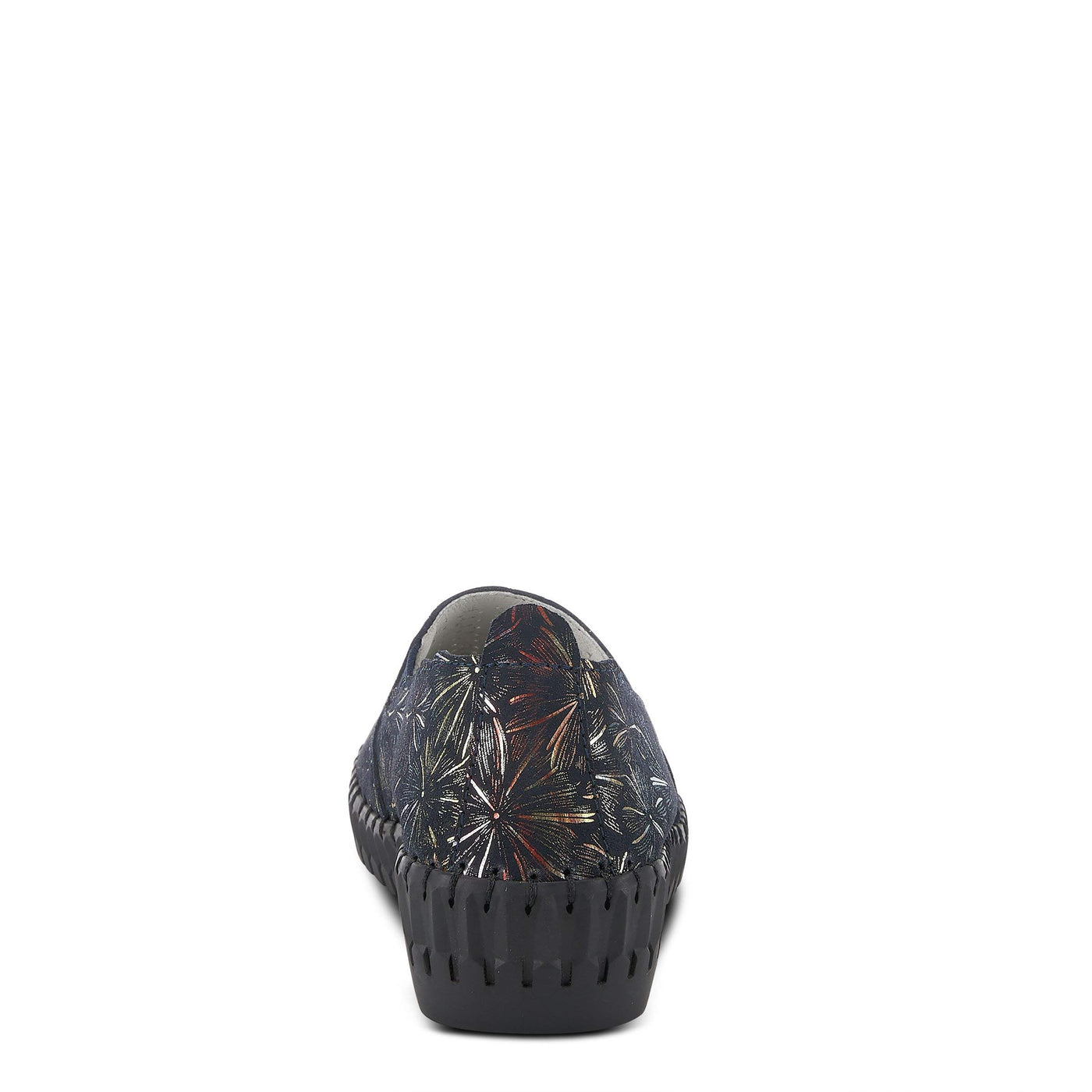 Spring Step Women's Saszier Wedge Navy Multi EU 37 / US 6.5-7