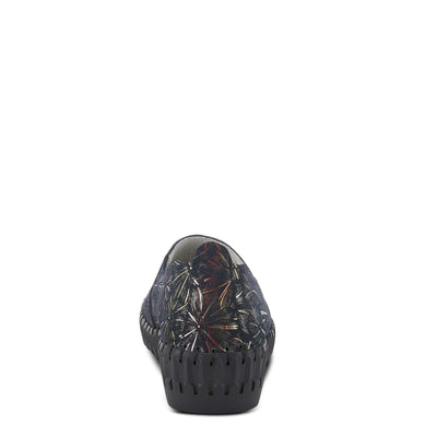 Spring Step Women's Saszier Wedge Navy Multi EU 39 / US 8.5