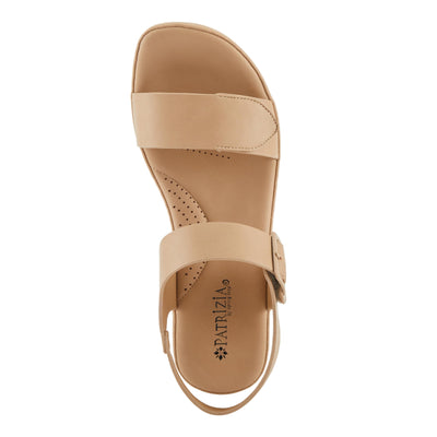 PATRIZIA Women's SANDLIN Slingback Heeled Sandals Beige EU 42 / US 10.5-11