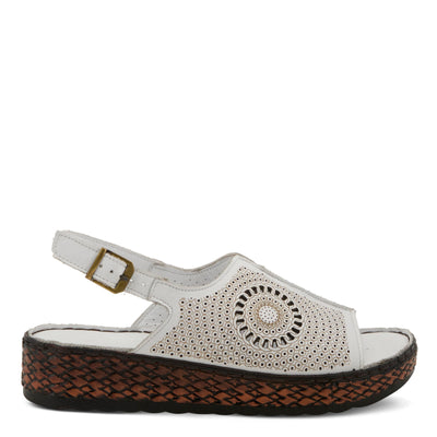 Spring Step Women's Cordero Sandal, White, 8.5