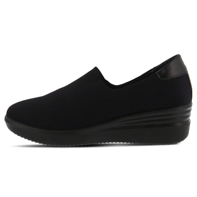 Flexus by Spring Step womens Noral Loafer Flat, BLACK 5 medium US