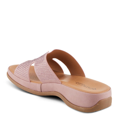 PATRIZIA Women's ENDLESS Crystal Platform Sandals Blush EU 41 / US 9.5-10