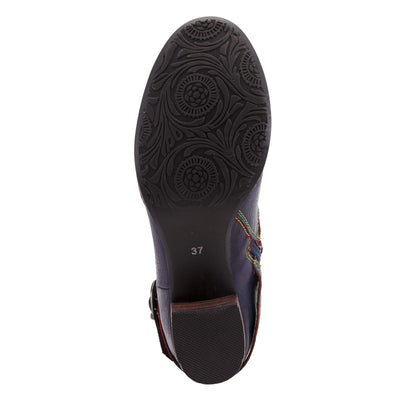 L'Artiste by Spring Step Shazzam-Rose Navy Multi EU 35 (US Women's 5) M