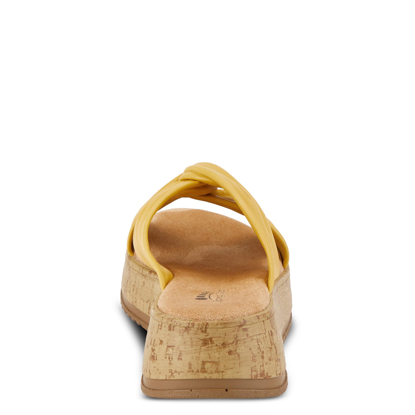 Spring Step Women's EBOSIA Slide Sandal Yellow EU 37/6.5-7