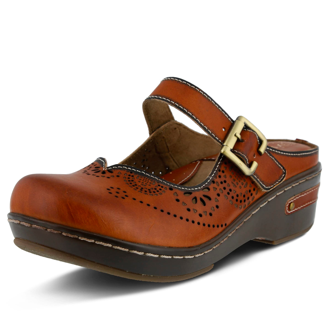 L�Artiste by Spring Step Women's Aneria Mule, Camel, 40 EU/9 M US