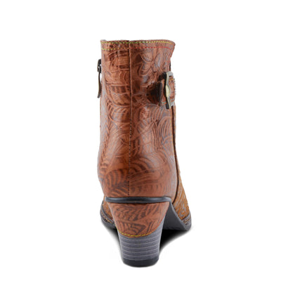 L'Artiste by Spring Step Women's Antilles Boho Booties, Camel, 5
