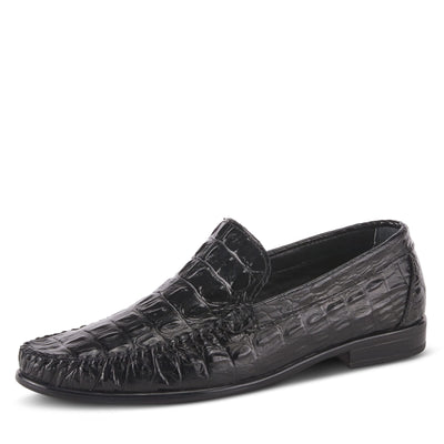 Spring Step Men's Choz Slip-On Shoe Black Croco EU 44 / US 10.5-11