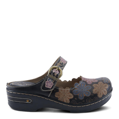 L'Artiste by Spring Step Women's Flochino Black Multi 7 Medium