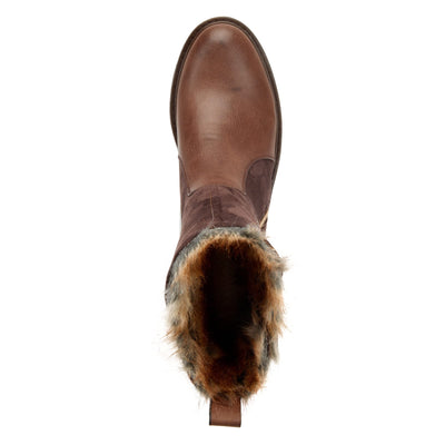 Patrizia Women's Saige Pull-On bootie Dark Brown EU 38 / US 7.5-8