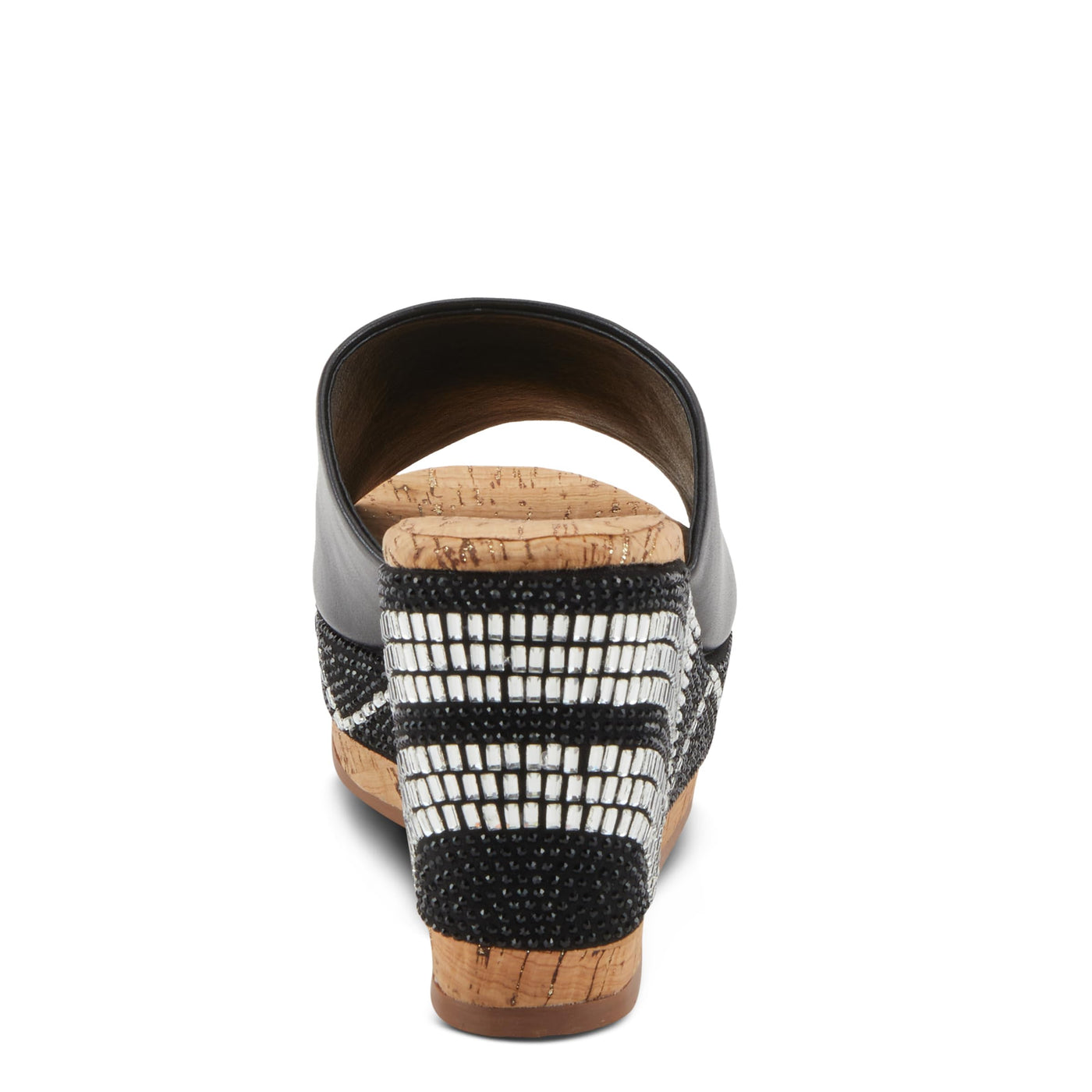 PATRIZIA Women's RADIANT Wedge Slide Sandals with Crystals