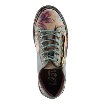 Spring Step L`Artiste Women's Danli-Bloom Sneaker Blue Multi EU 37 / US 6.5-7