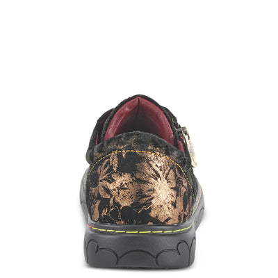 Spring Step L'Artiste Danli-Cheeta Snakers for Women - Animal Print Girls Sneaker - Ladies Fashion Snakers with Zipper and Adjustable Laces - Bronze Multi EU 39 / US 8.5