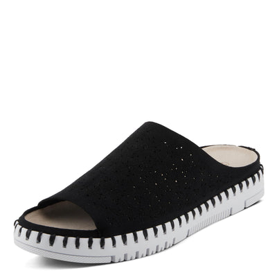 PATRIZIA Women's CANOPY Slide Flat Sandals Black EU 41 / US 9.5-10