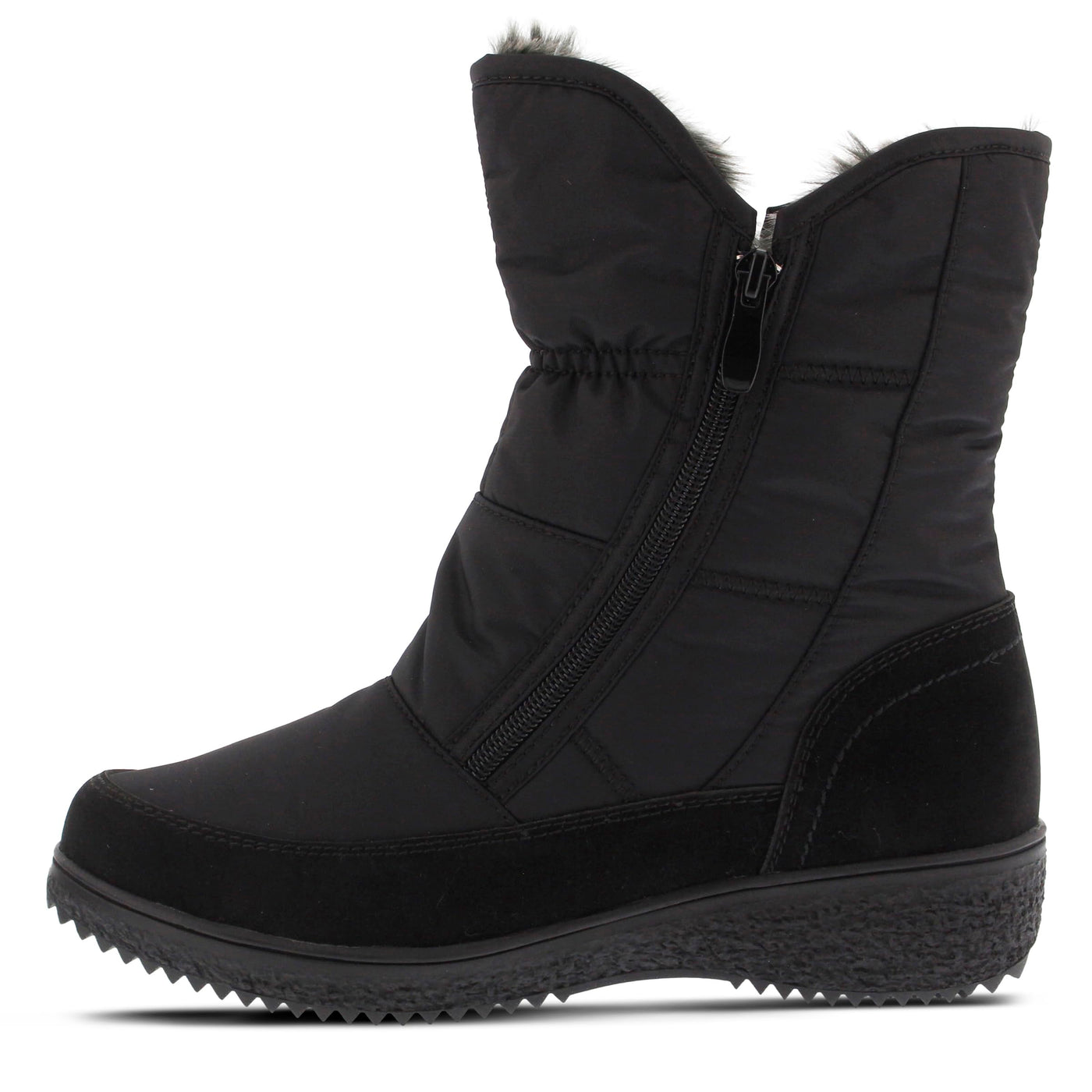 Spring Step Women's Ernestina Snow Boot, Black, 38 EU/7.5-8 M US