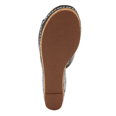 PATRIZIA Women's RADIANT Wedge Slide Sandals with Crystals