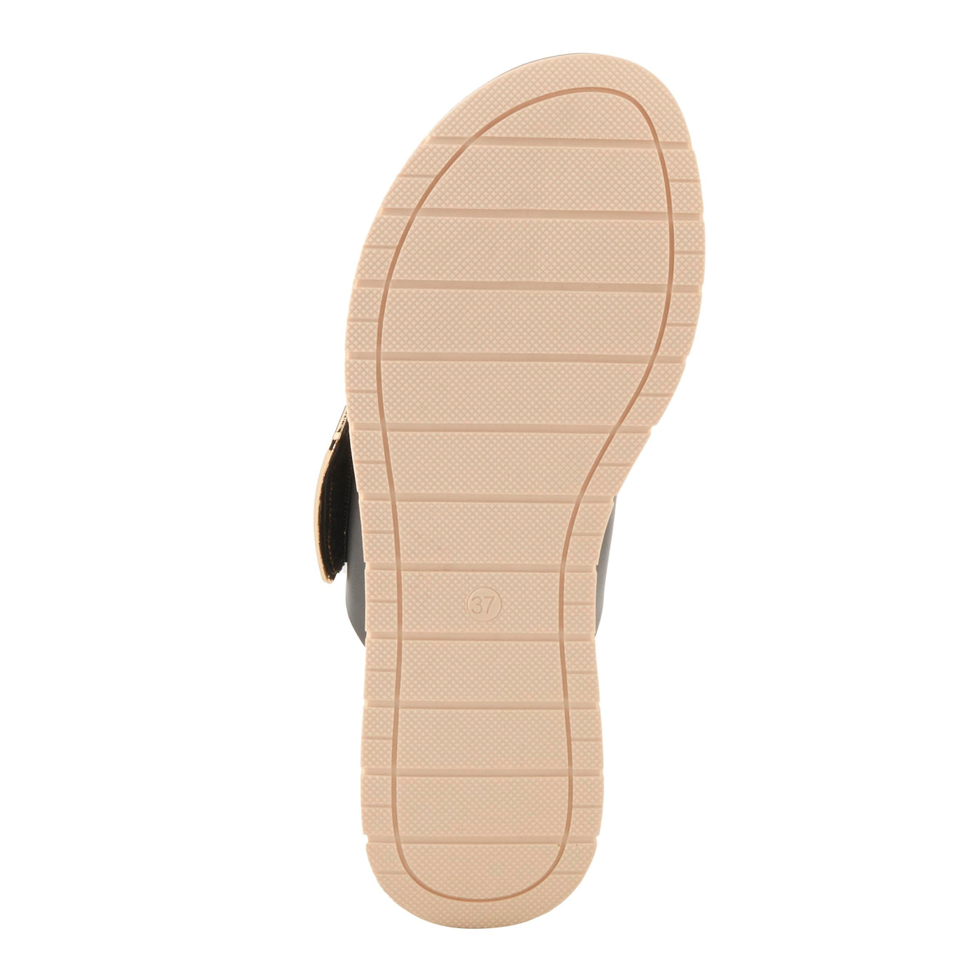 PATRIZIA Women's MALIYAH Hook and Loop Slide Sandals - Adjustable Strap, Cushioned Insole, Stylish Wedge Design BLACK MULTI EU 41 / US 9.5-10