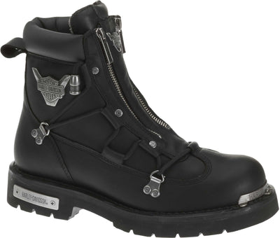 Harley-Davidson Men's Brake Light Riding Boot,Black,14 M