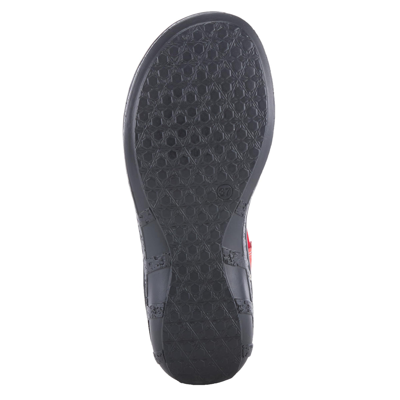 Spring Step KARMEL Sandal, Red, 37 Medium EU 6.5-7 US