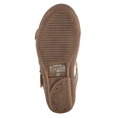 Spring Step L'Artiste Women's Aymee Slide Sandal Taupe Multi EU 41 / US 9.5-10