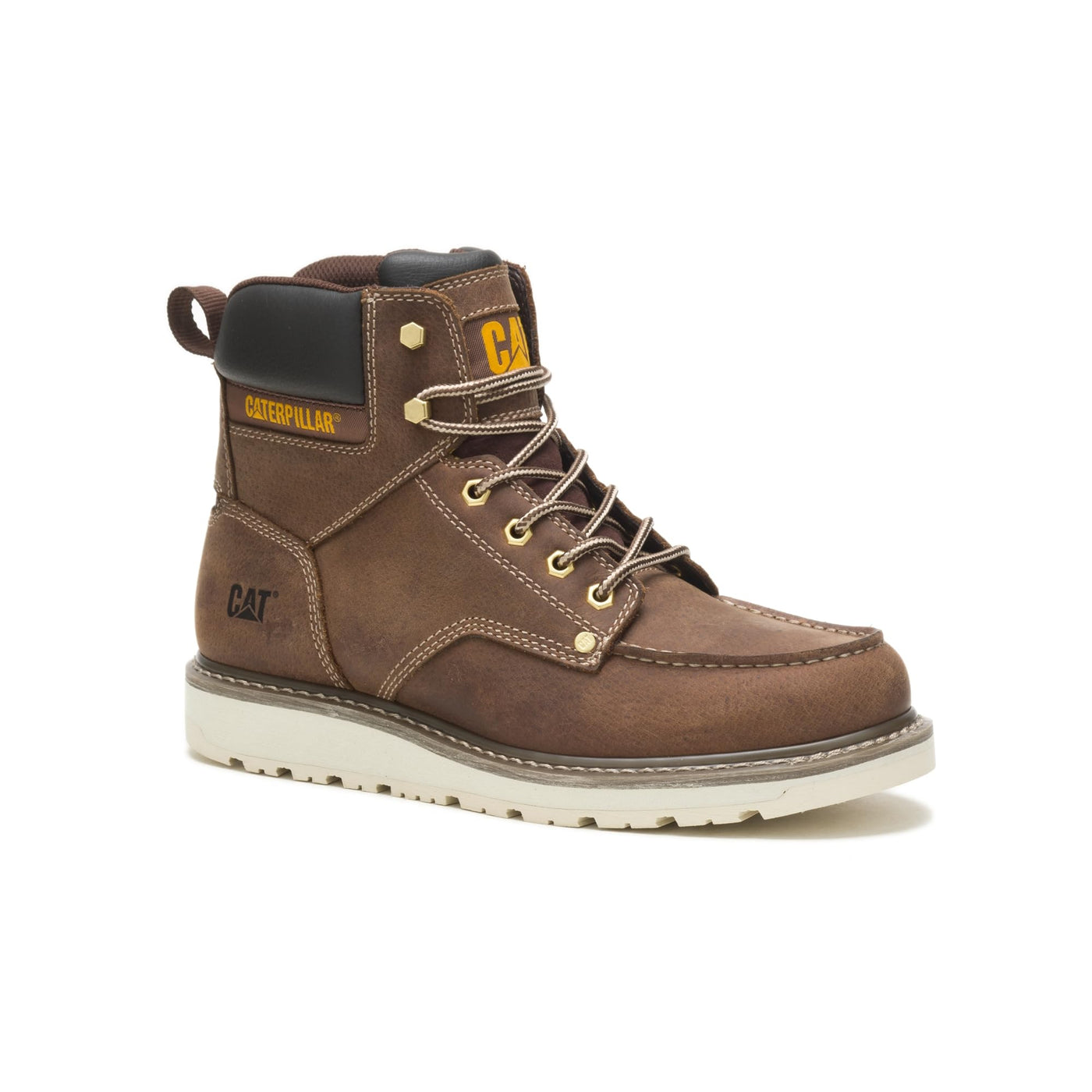 Cat Footwear Men's Calibrate Construction Boot, Khaki, 8