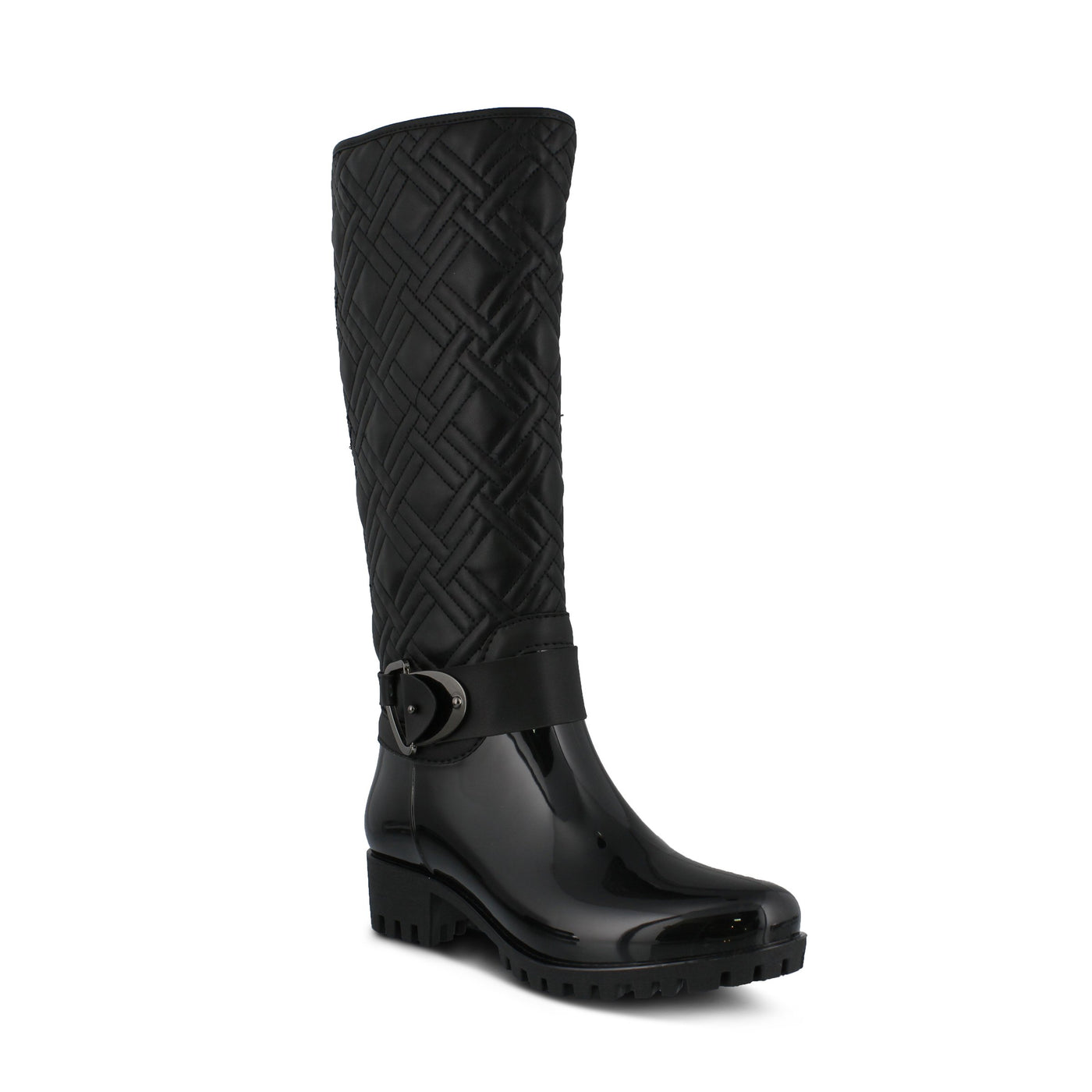Spring Step Women's Eris Rain Boot, Black, 36 EU/5.5-6 M US