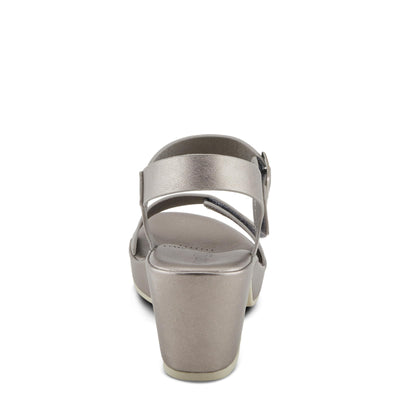 PATRIZIA Women's SANDLIN Slingback Heeled Sandals Pewter EU 42 / US 10.5-11