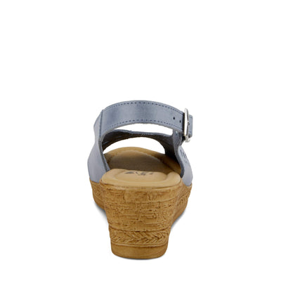 Spring Step Women's GOOSEY Sandal, Blue, 5.5-6