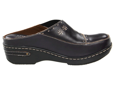 Spring Step L'Artiste Women's Chino Leather Loafer Black EU 42 / US 10.5-11