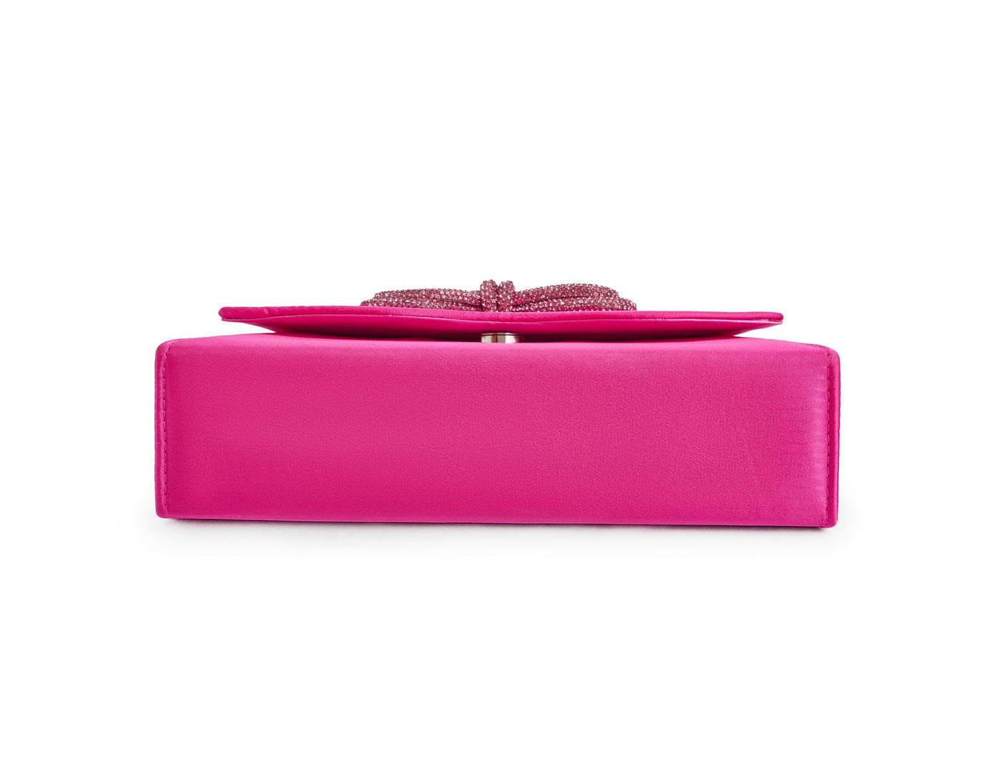 Lady Couture AMY Rhinestone Bow Handbag, Fuchsia