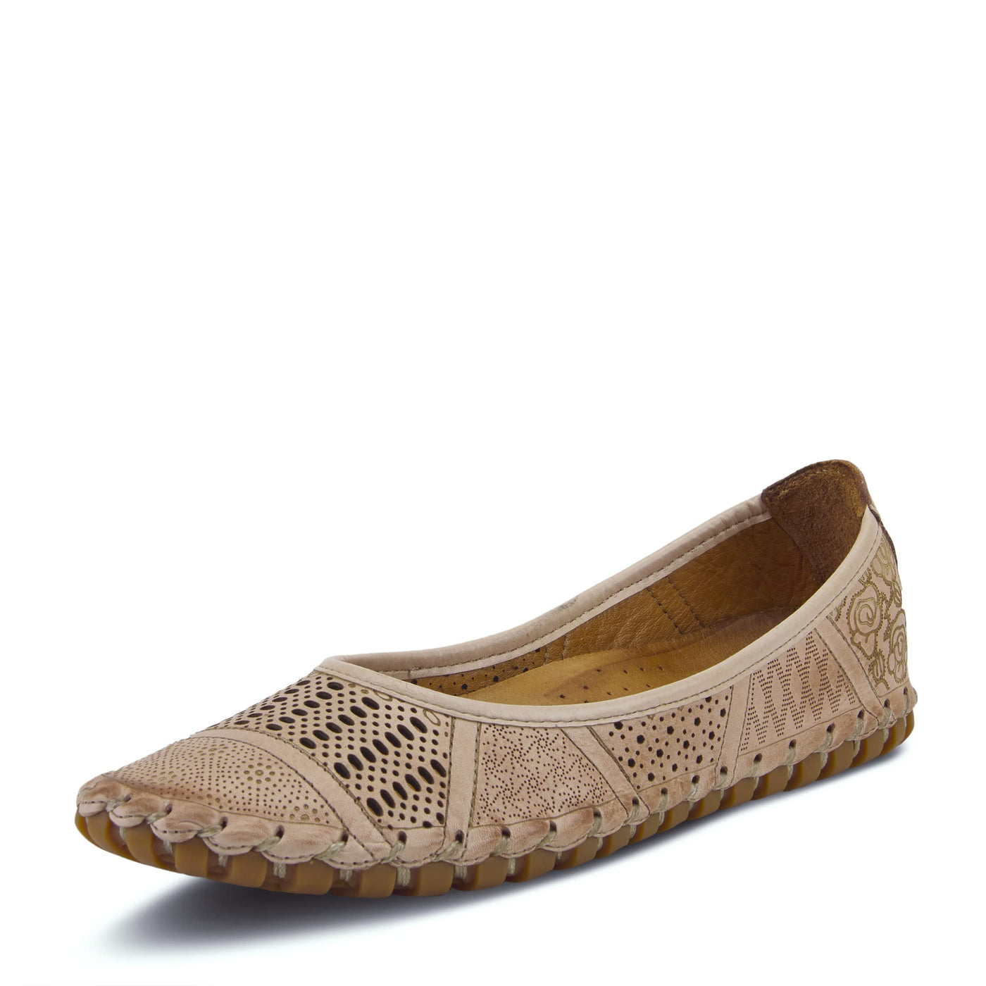 Spring Step Women's Kenyetta Slip-on Shoe Blush EU 38 / US 7.5-8