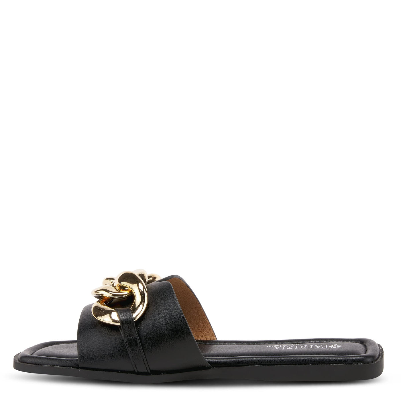 Patrizia Women's Barbee Slide Sandal, Black, 6.5-7