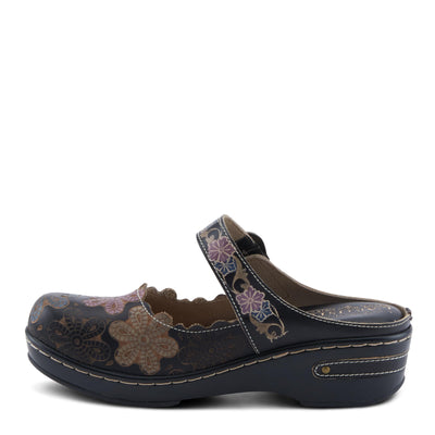 L'Artiste by Spring Step Women's Flochino Black Multi 7 Medium