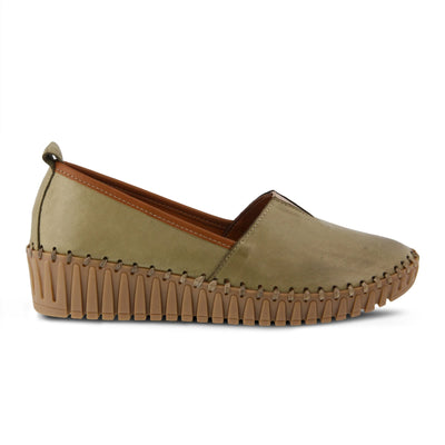 Spring Step Women's TISPEA Loafer Flat, Olive, 8.5