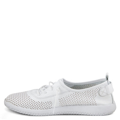 Spring Step Women's Skyharbor Sneaker, White, 9