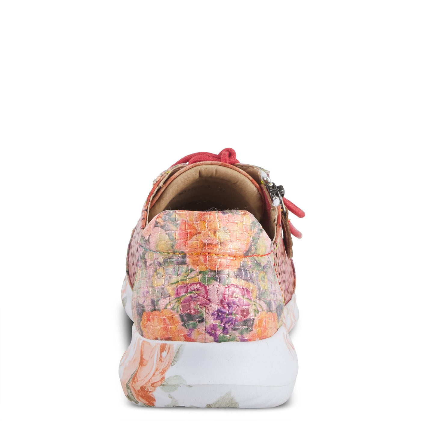 Spring Step L'Artiste Women's Jazzie Fashion Sneaker Red Multi EU 39 / US 8.5