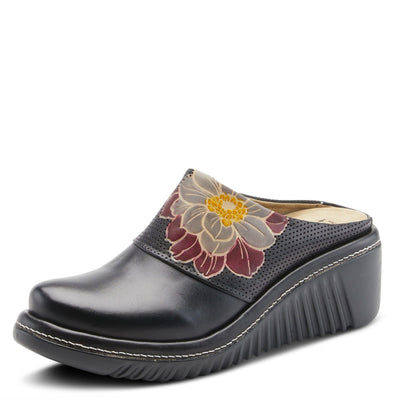 Spring Step L`Artiste Women's Foresee Clog Black EU 40 / US 9