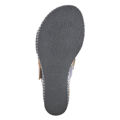 Spring Step L'Artiste Women's Damour Sandals Navy Multi EU 36 / US 5.5-6
