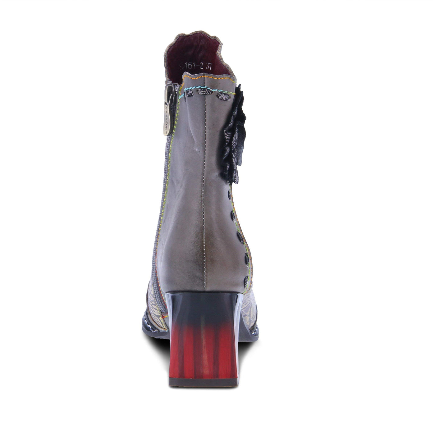 L`Artiste Womens Striolle Grey Multi Boot - 36