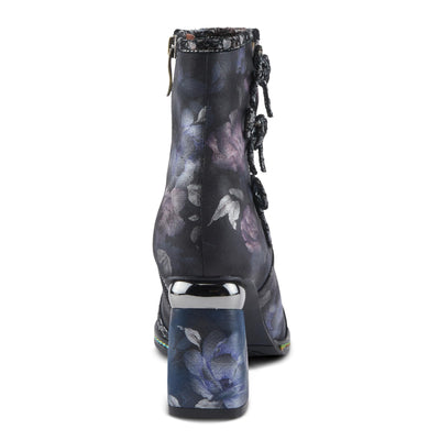 L'Artiste by Spring Step Women's Carre Fashion Boot, Black Multi, 9