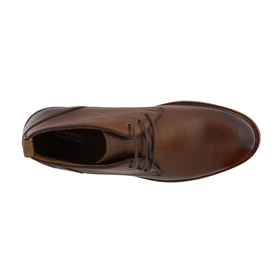 Spring Step Men's Ankle Boot, Brown, 7-7. 5