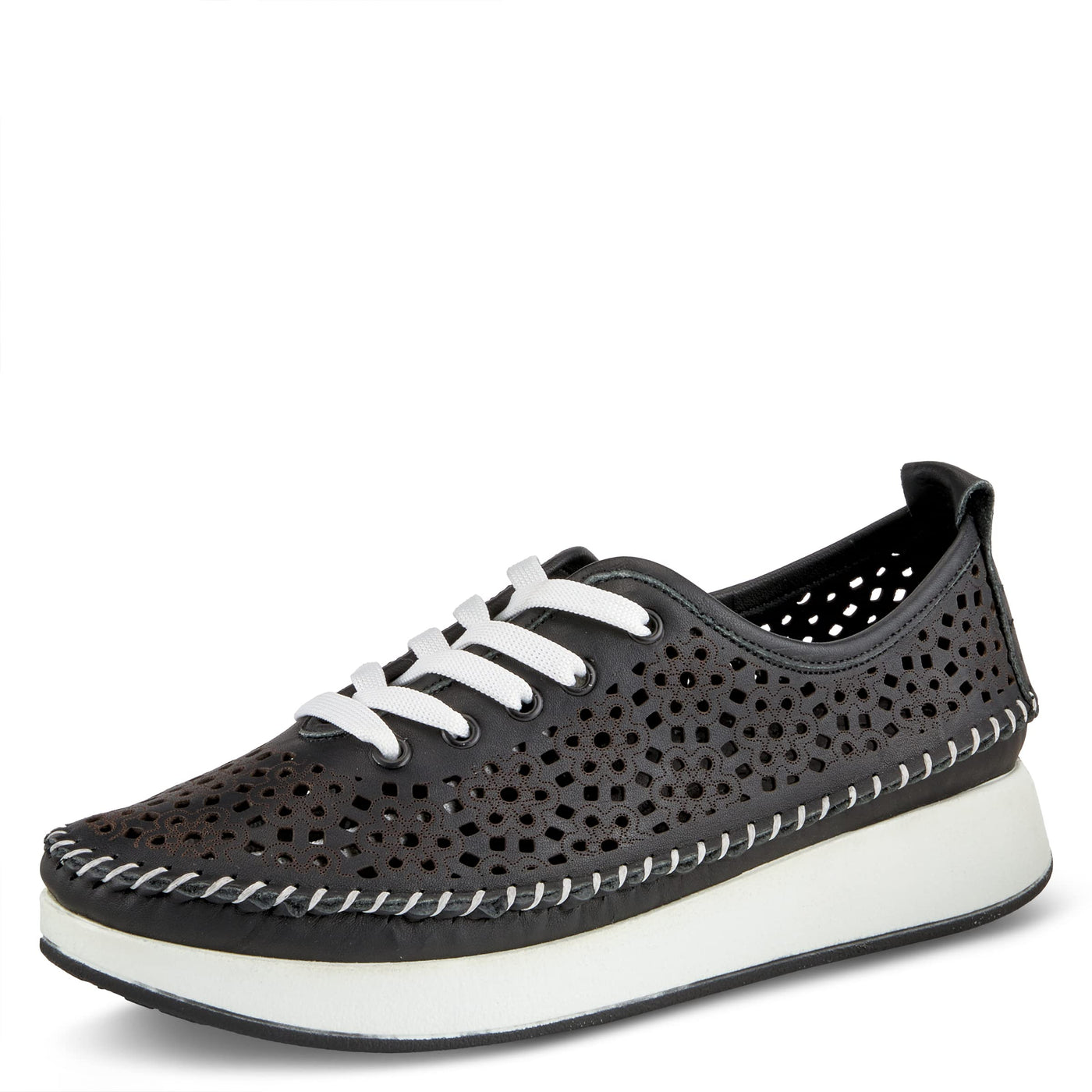 Spring Step Women's Youlanda Lace-Up Shoe Tan EU 36 / US 5.5-6