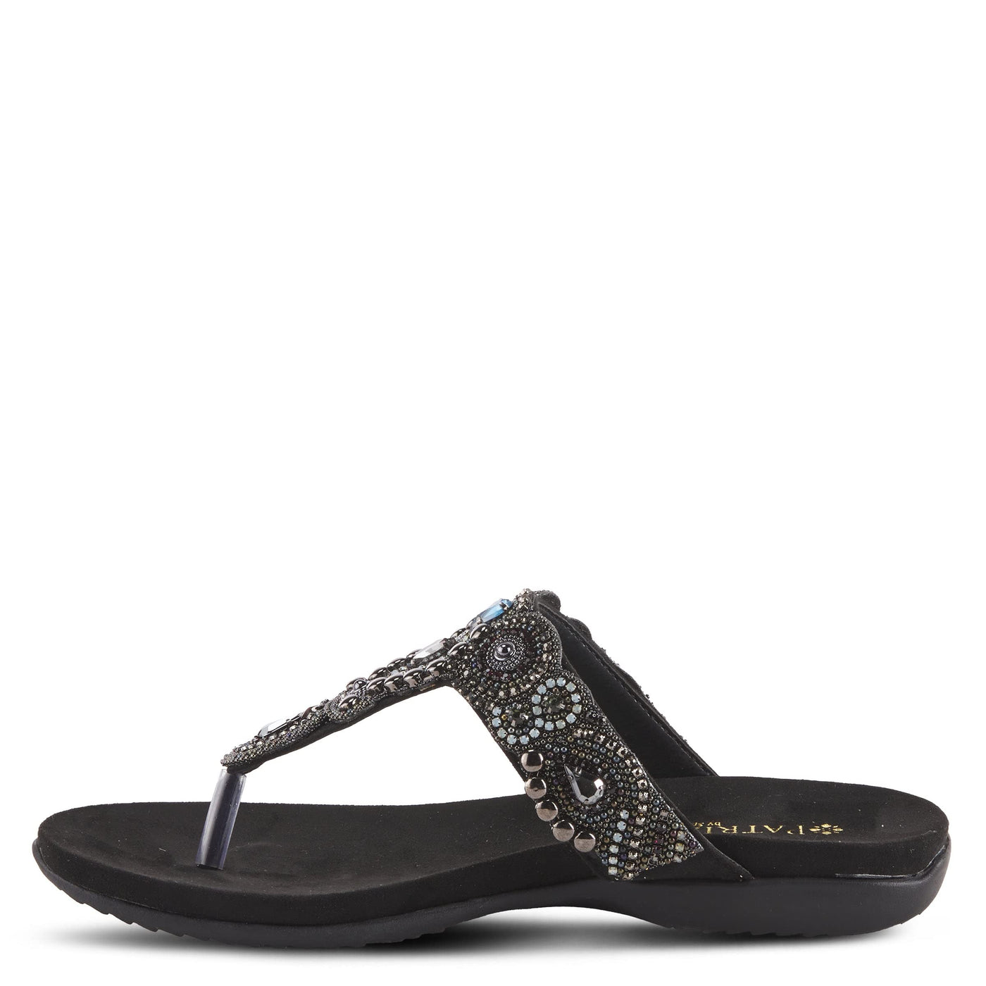 PATRIZIA Women's Fiesole Slide Sandal Black EU 40 / US 9