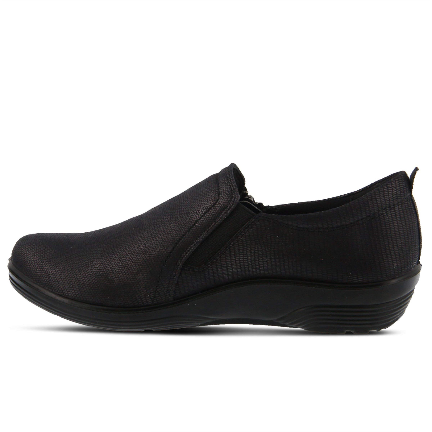 Flexus by Spring Step Women's MANDIELLA Loafer Flat, Black, 5.5-6