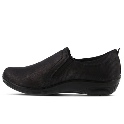 Flexus by Spring Step Women's MANDIELLA Loafer Flat, Black, 5.5-6