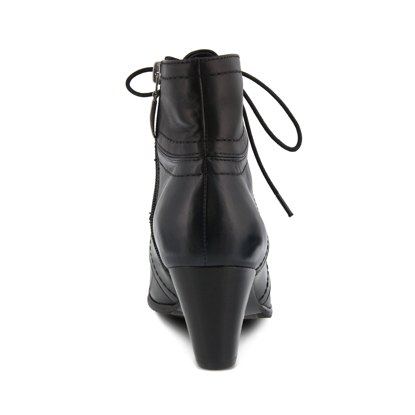 Spring Step Womens Hilde Black Multi Leather Boot - 40