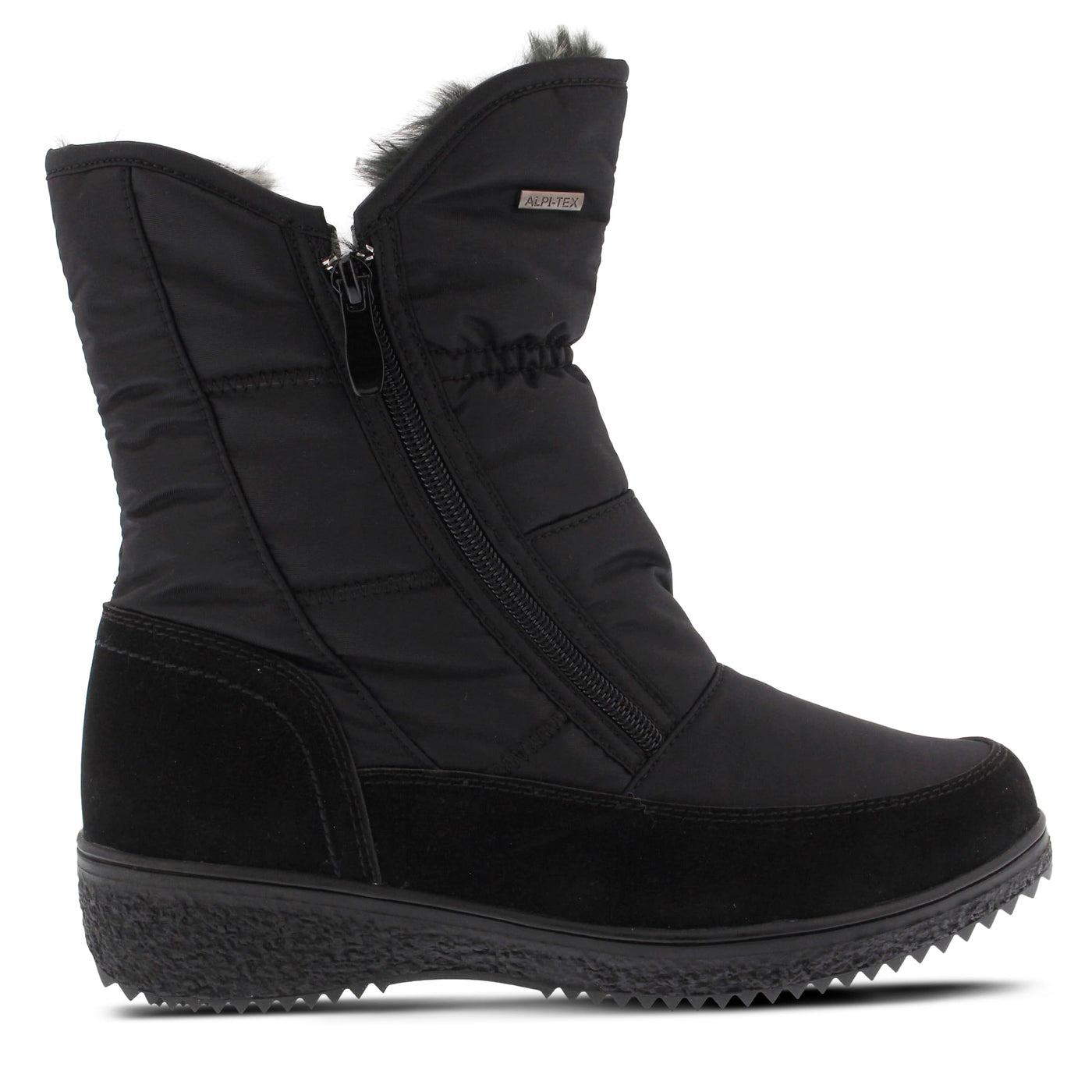 Spring Step Women's Ernestina Snow Boot, Black, 38 EU/7.5-8 M US