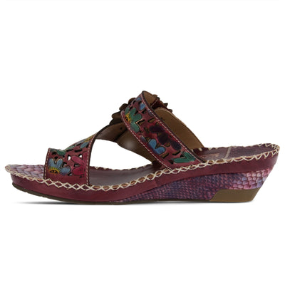 Spring Step L'Artiste Women's Vardi Slide Sandal Purple EU 35 / US 5