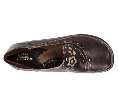 Spring Step L'Artiste Women's Burbank Slip-On Shoe Brown Nubuck EU 42 / US 10.5-11