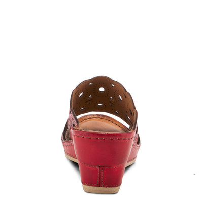 Spring Step Women's Labarnas Slide Sandal Red EU 39 / US 8.5