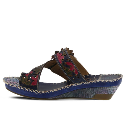 Spring Step L'Artiste Women's Vardi Slide Sandal Blue EU 35 / US 5